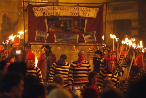 Guy Fawkes Day celebrations in East Sussex, England.
              Peter Trimming, CC BY-SA