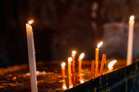 Forty days after a death, loved ones gather for the requiem, a special set of prayers for the deceased.
Kseniia Ivanova/iStock via Getty Images Plus