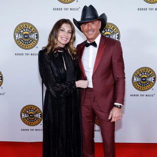 Bang Showbiz / Tim McGraw and Faith Hill at the Country Music Hall of Fame