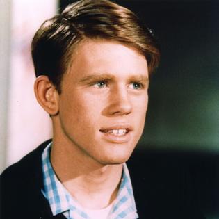 Bang Showbiz / Ron Howard as Richie Cunningham on Happy Days in 1974.