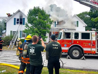 This house fire was caused by an overloaded electrical outlet. The owners, perhaps just like you, never expected it to happen. (Tim Carter/Tribune Content Agency/TNS)