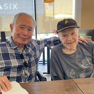 Bang Showbiz / Walter Koenig, the actor who became a science fiction favourite playing Pavel Chekov in the original Star Trek television series, has had an emotional tribute paid to him by his longtime friend and former co-star George Takei after his death aged 90
