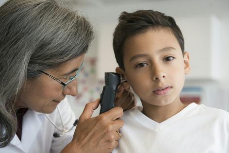 Middle ear infections are more common among children who have not been vaccinated against pneumococcal disease.
Jose Luis Pelaez Inc/DigitalVision via Getty Images