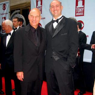 Bang Showbiz / Patrick Stewart and his son Daniel Stewart