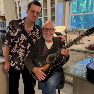 Bang Showbiz / Mason Stoops and Sir Patrick Stewart / © Instagram