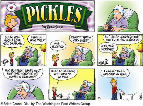 Pickles for 7/31/2011