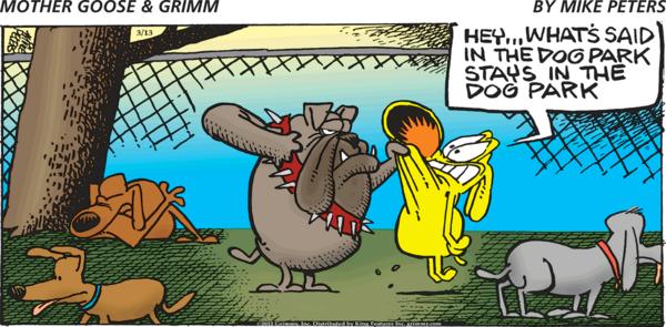 Mother Goose & Grimm by Mike Peters on Sun, 13 Mar 2022
