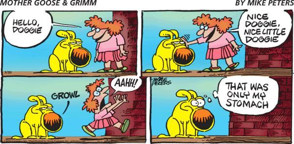 Mother Goose & Grimm by Mike Peters on Sun, 20 Mar 2022