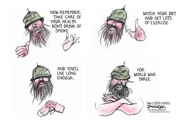 Jeff Danziger for 3/4/2023