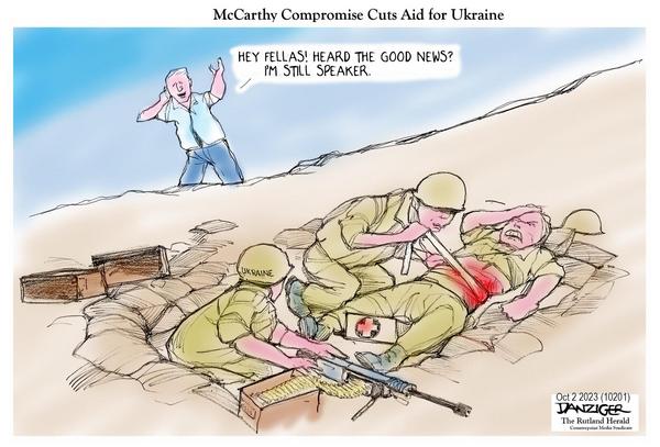 Jeff Danziger for 10/2/2023