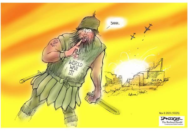 Jeff Danziger for 11/6/2023