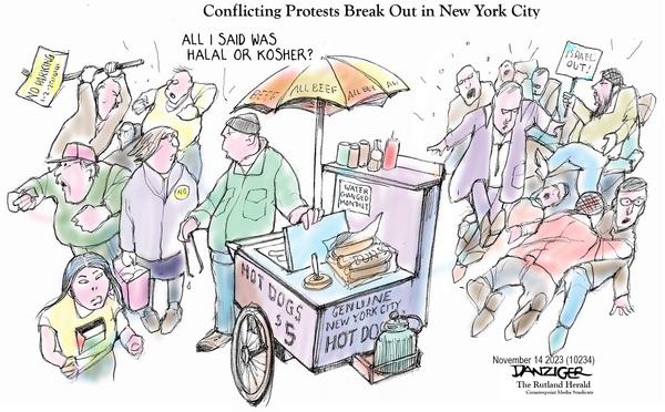 Jeff Danziger for 11/15/2023