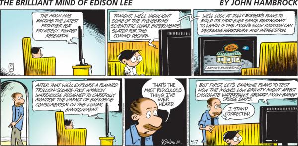 Brilliant Mind of Edison Lee by John Hambrock on Sun, 07 Apr 2024