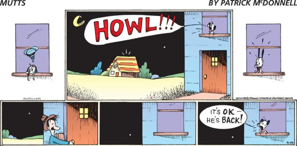 Mutts by Patrick McDonnell on Sun, 14 Apr 2024