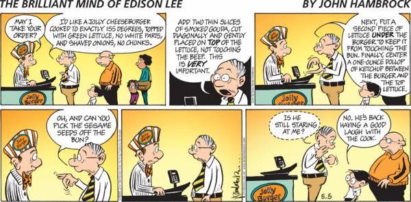 Brilliant Mind of Edison Lee by John Hambrock on Sun, 05 May 2024