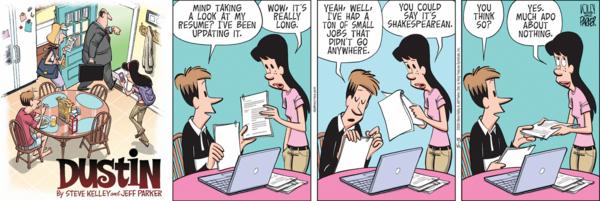 Dustin by Steve Kelley and Jeff Parker on Sun, 05 May 2024