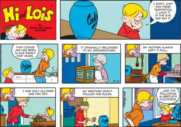 Hi and Lois by Robert "Chance" Brown, Brian Walker and Greg Walker on Sun, 05 May 2024