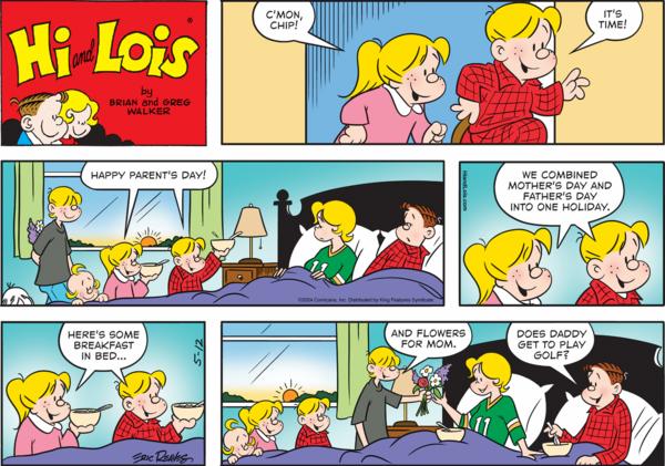 Hi and Lois by Robert "Chance" Brown, Brian Walker and Greg Walker on Sun, 12 May 2024
