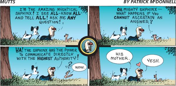 Mutts by Patrick McDonnell on Sun, 12 May 2024
