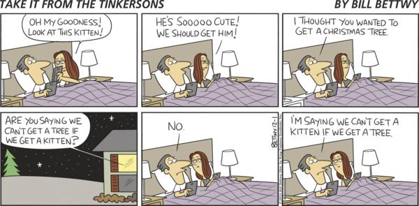 Take It From The Tinkersons by Bill Bettwy on Sun, 01 Dec 2024