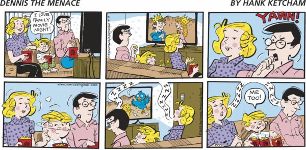 click or tap to zoom Dennis the Menace for 7/13/2025