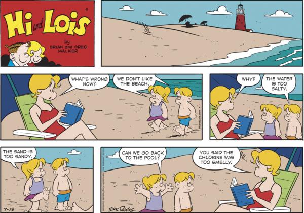 click or tap to zoom Hi and Lois 7/13/2025