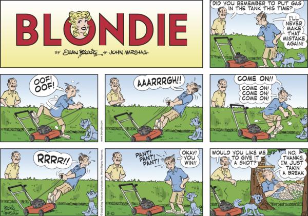 Blondie for 8/10/2025
