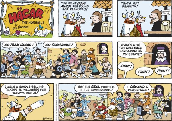 Hagar the Horrible for 8/10/2025