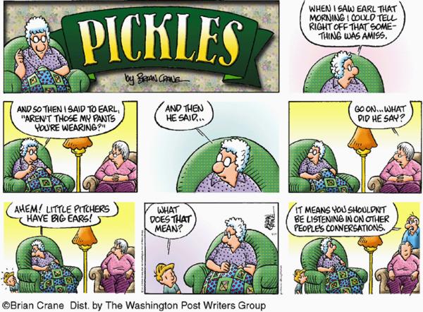 Pickles for 1/29/2012