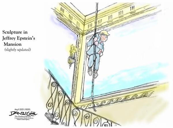 click or tap to zoom Jeff Danziger for 8/8/2025