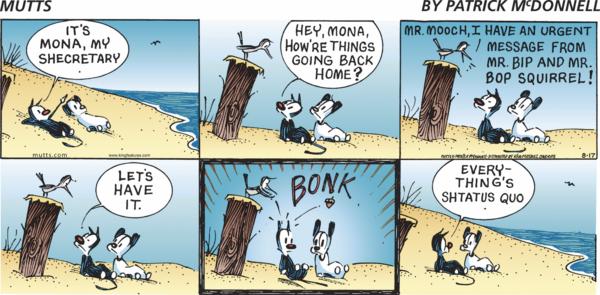 click or tap to zoom Mutts for 8/17/2025