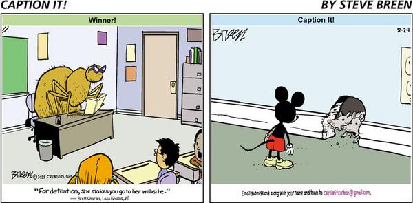 click or tap to zoom Caption It! for 8/24/2025