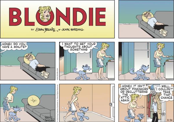 click or tap to zoom Blondie for 8/24/2025
