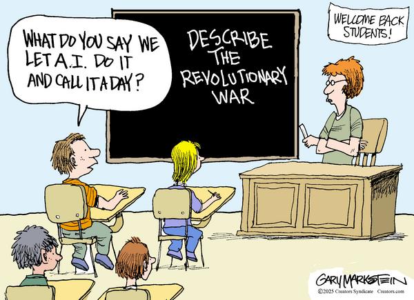 click or tap to zoom Gary Markstein for 8/23/2025