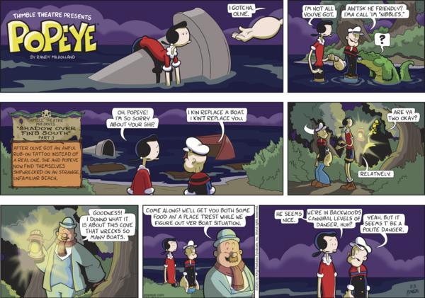 click or tap to zoom Popeye for 8/31/2025