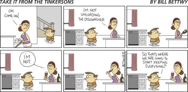 click or tap to zoom Take It From The Tinkersons for 8/31/2025