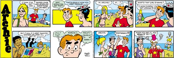 click or tap to zoom Archie for 8/31/2025