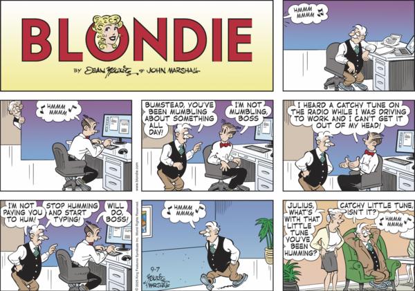 click or tap to zoom Blondie for 9/7/2025