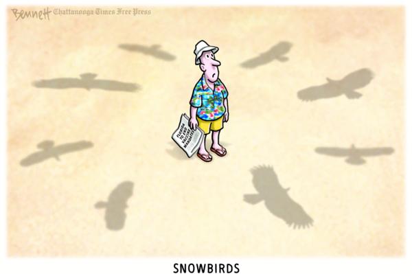 click or tap to zoom Clay Bennett for 9/7/2025