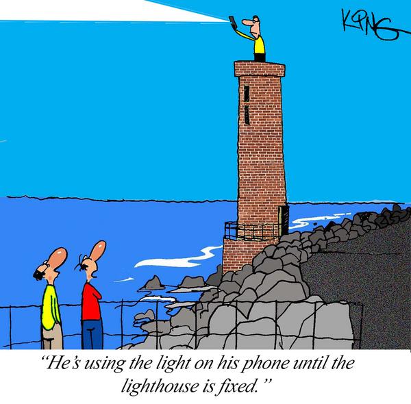click or tap to zoom Jerry King Cartoon for 9/12/2025