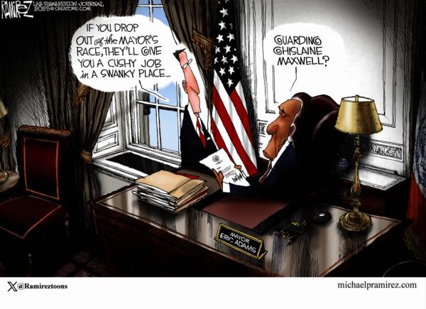 click or tap to zoom Michael Ramirez for 9/7/2025