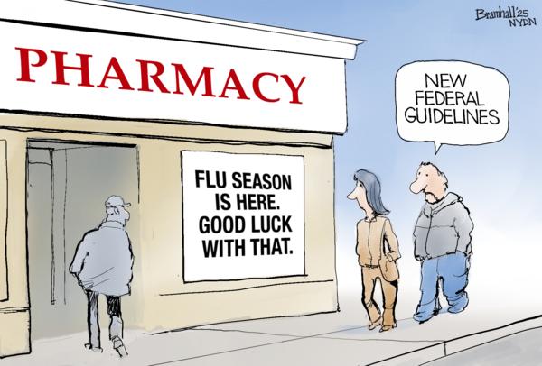 Bill Bramhall for 9/14/2025