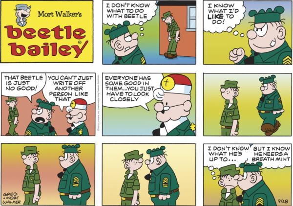 Beetle Bailey for 9/28/2025