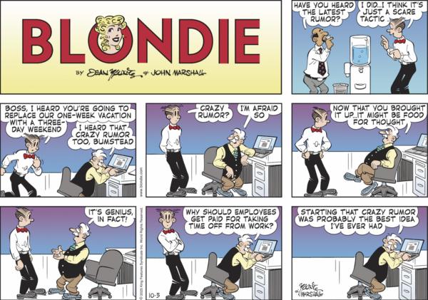 Blondie for 10/5/2025