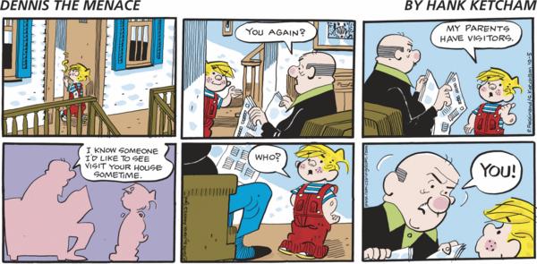 click or tap to zoom Dennis the Menace for 10/5/2025