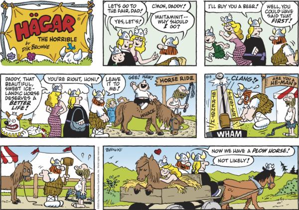 Hagar the Horrible for 10/5/2025
