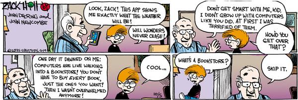 click or tap to zoom Zack Hill for 10/5/2025
