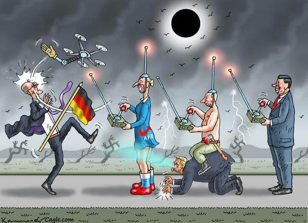 RUSSIAN FASCIST COLLABORATORS ATTACK GERMANY