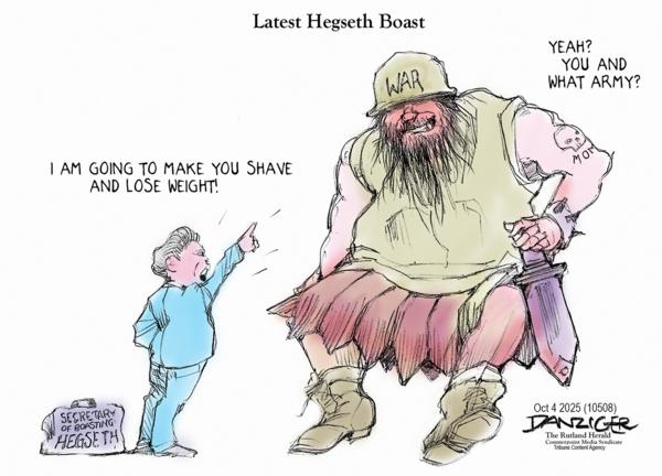 Jeff Danziger for 10/3/2025