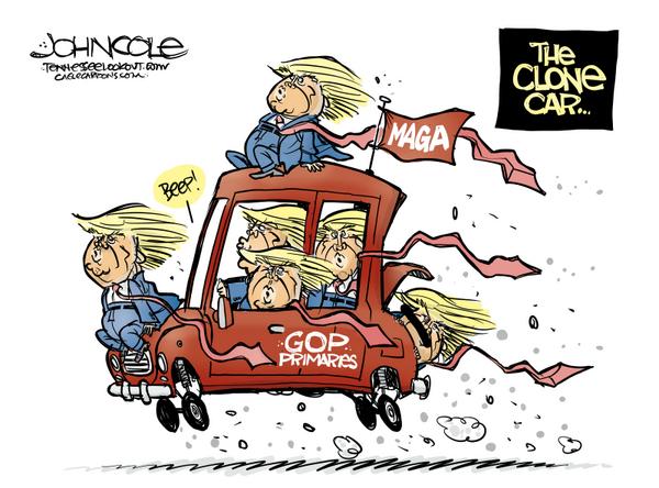 NATIONAL GOP primary clone car